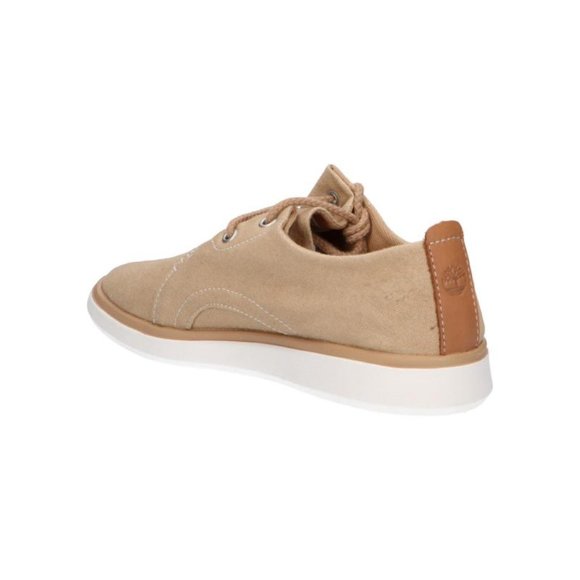 Timberland Mens Gateway Pier Iced Coffee Textile Lace Up Casual Shoes A21MC - Picture 5 of 9